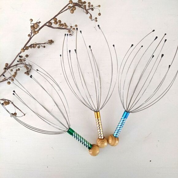 Wire Scalp Massagers Set Of 3 - Picture 1 of 3